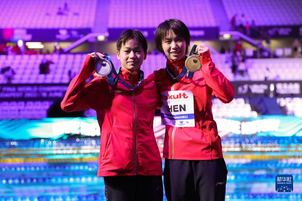 跳水――陈芋汐、全红婵包揽女子十米台冠亚军
