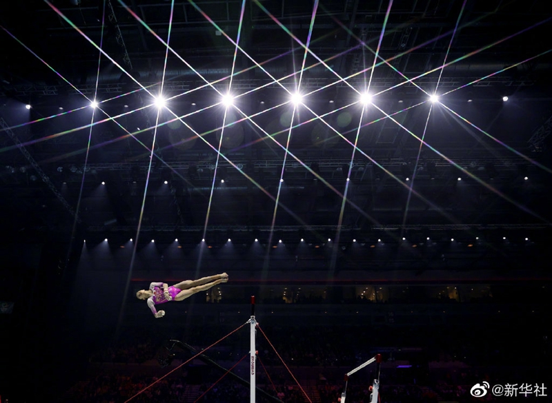 韦筱圆获体操世锦赛女子高低杠冠军(图4)