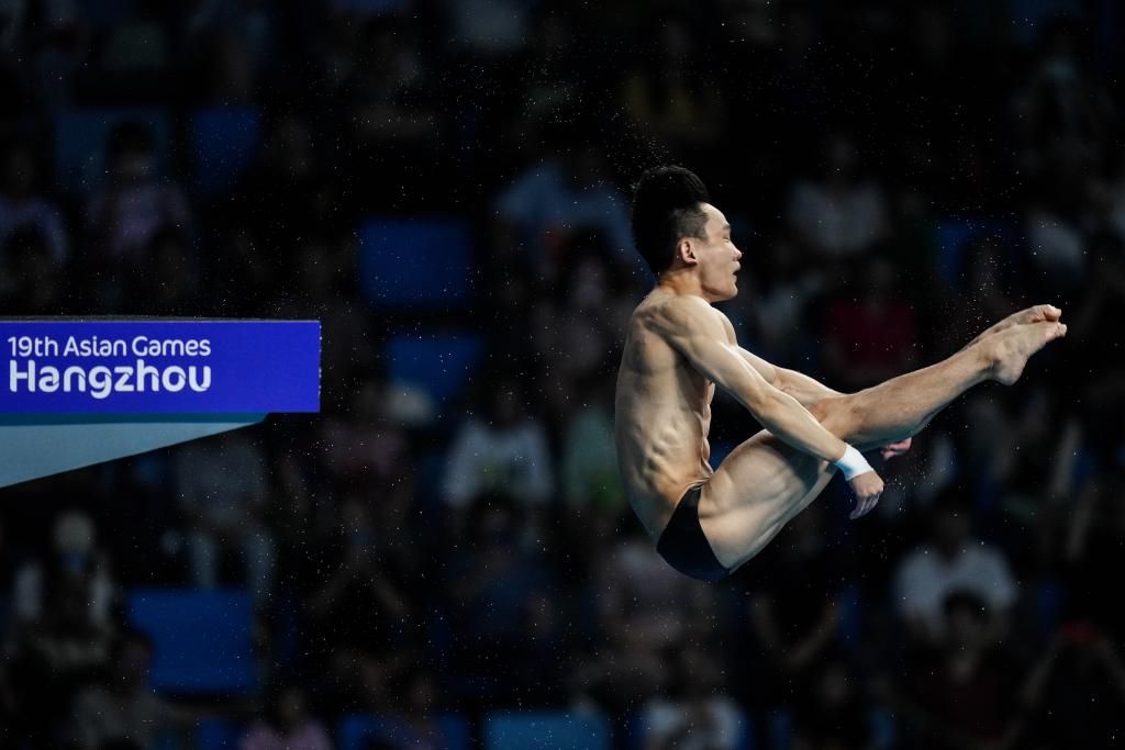 杭州亚运会|跳水综合：“十全十美” 中国跳水队包揽全部金牌
