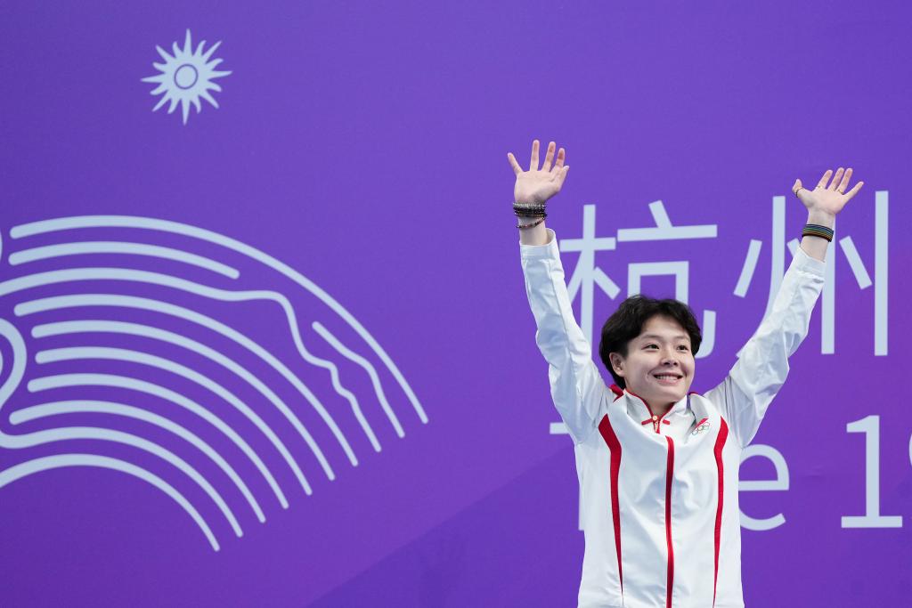 杭州亚运会|跳水综合：“十全十美” 中国跳水队包揽全部金牌