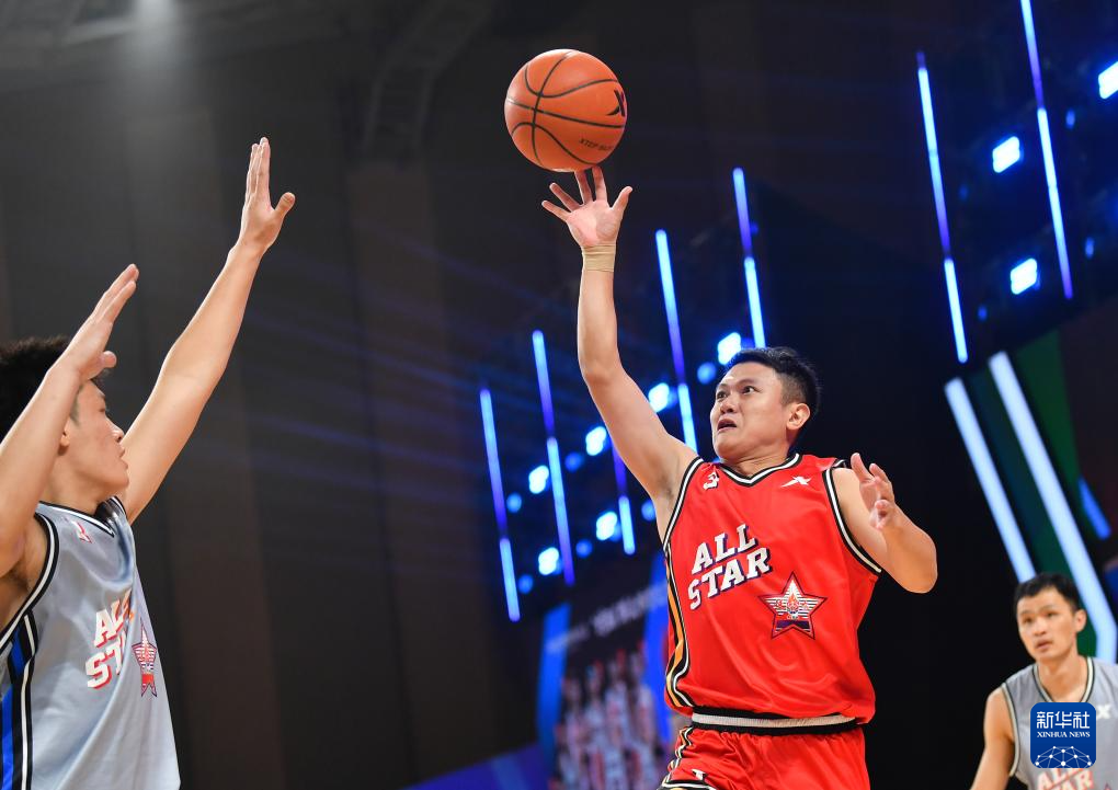 中国文明乡风大会“村BA”群众体育交流活动在陕西延安举办