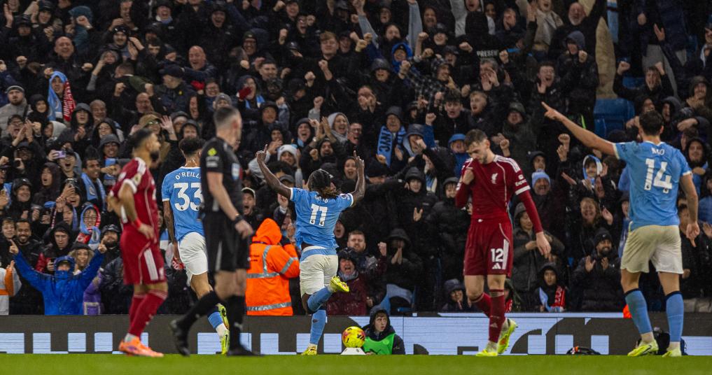 曼城大胜利物浦 瓜帅喜迎执教千场里程碑