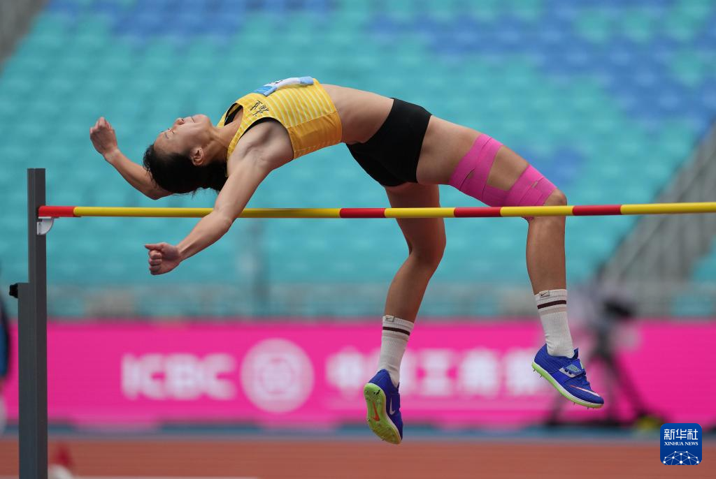 全運會丨田徑——女子七項全能跳高賽況