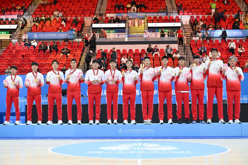 全运会｜U22男篮广东队逆转夺冠