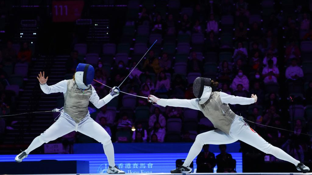全运会丨击剑——女子花剑团体金牌赛：福建队夺冠