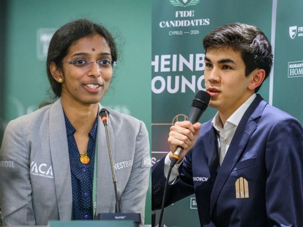 國(guó)象世界冠軍候選人賽：辛達(dá)洛夫、瓦伊莎麗分獲男、女冠軍