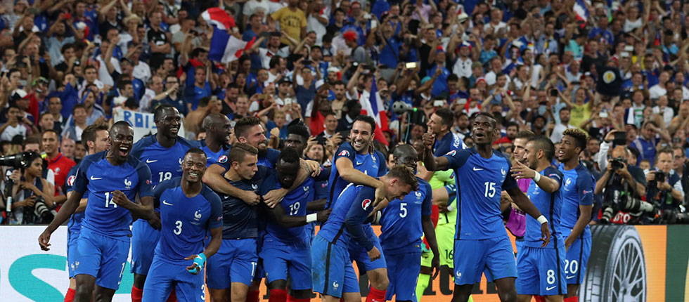 半决赛：法国队晋级决赛