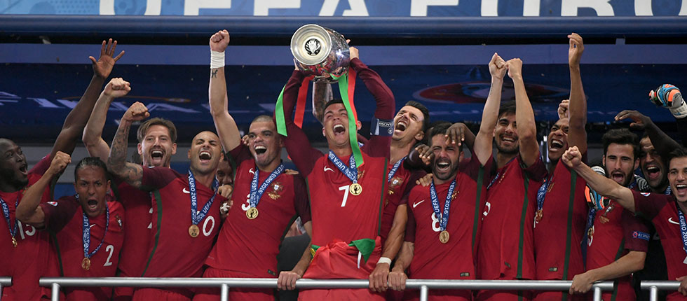 葡萄牙隊首次奪冠
