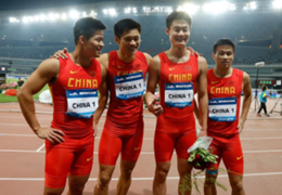 国社@体育|为男子4&times;100米接力队&ldquo;点赞&rdquo;
