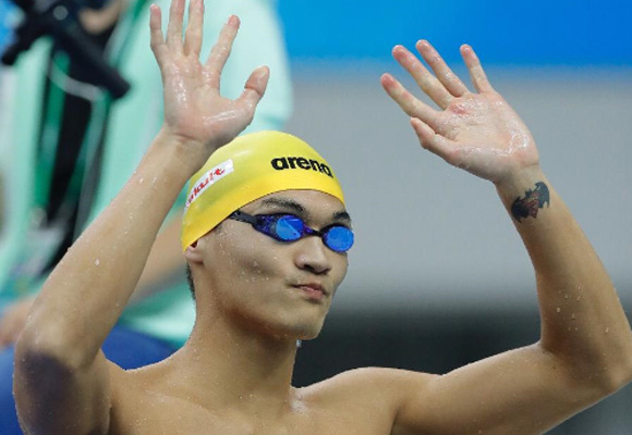 世界冠军徐嘉余欲破世界纪录：我还是&ldquo;甲鱼哥&rdquo;，只有涨成绩才满意