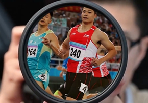 全运短视频：竞速！新华社摄影师这样拍田径&ldquo;百米飞人&rdquo;赛