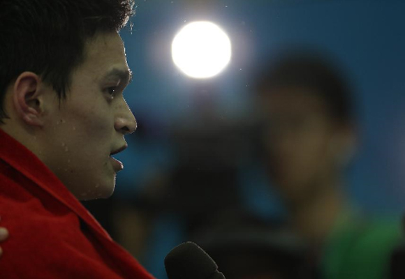 孙杨全运会收获第四金，坦言金牌数量不重要，重要的是要成长