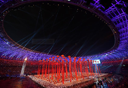 全运健儿汇津门 电视转播展英姿