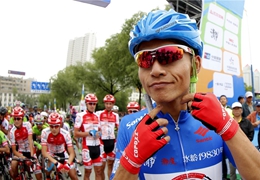 全运赛场上的&ldquo;勇者荣耀&rdquo;：公路自行车车手董晓勇不舍退役