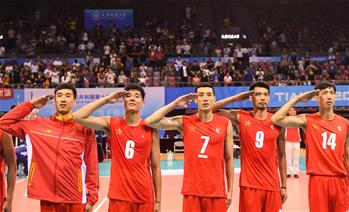 高清组图：全运会男子成年组，解放军队夺冠