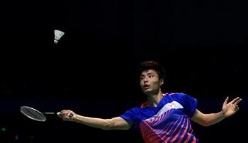 高清组图：全运会羽毛球男子单打，石宇奇获亚军