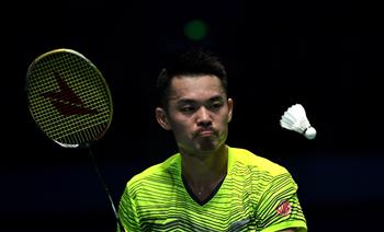 高清组图：全运会羽毛球男子单打，林丹夺冠