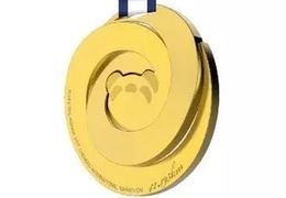 成马奖牌掀神秘面纱|用简约诠释经典：熊猫驾着太阳鸟，奔向金银灰的世界