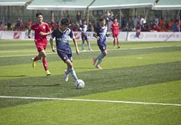 青超联赛长春亚泰、成都棠中外校问鼎U14、U16冠军