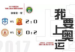 &ldquo;我要上奥运&rdquo;战报｜山东鲁能、河北精英均2:0取胜对手 收获开门红