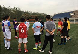 备战决赛圈！中建安装公司工会举行足球队员选拔赛