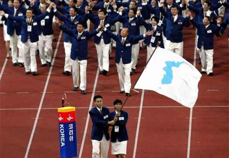 历史图片：回顾朝韩两国共同参加体育赛事，营造良好关系的往事