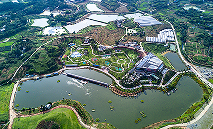 天府新区VR：俯瞰柏杨湖