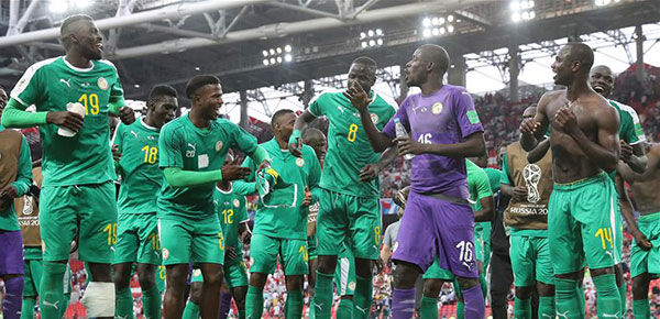 H组：塞内加尔队胜波兰队