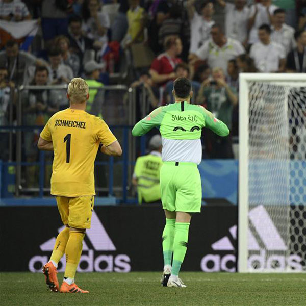 克罗地亚队点杀丹麦队闯进八强