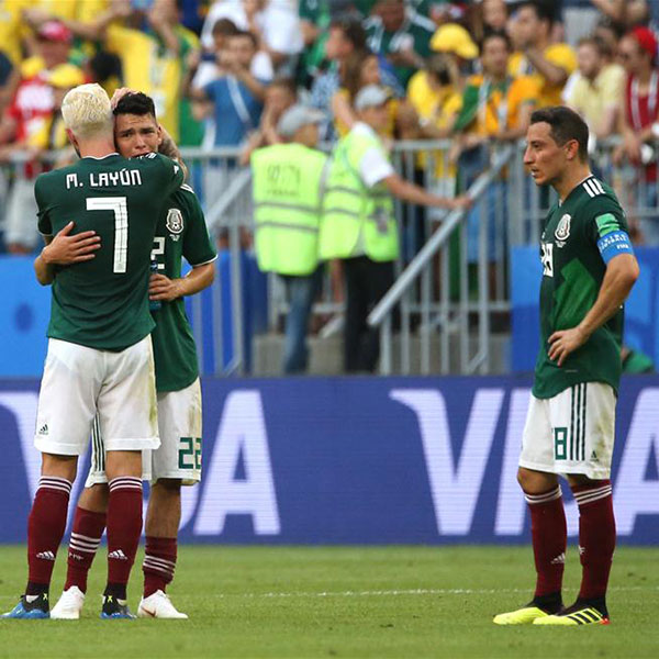 墨西哥队无缘八强