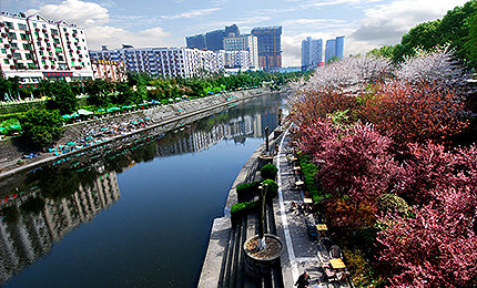 广安城区美景