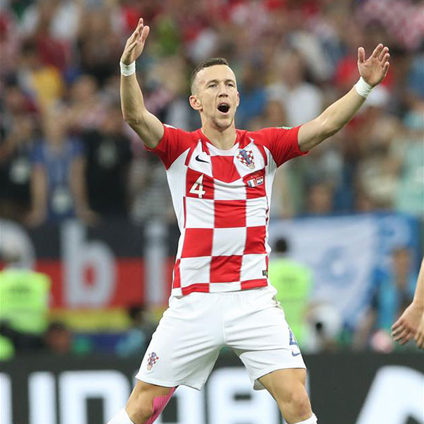 决赛：克罗地亚队佩里西奇扳平比分