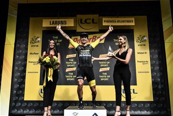 高清组图：环法第19赛段赛况