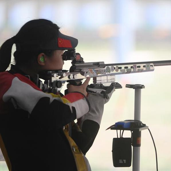 亚运会射击&mdash;&mdash;女子50米步枪三姿赛况