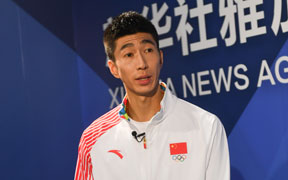 约大牌|专访中国体育代表团开幕式旗手赵帅