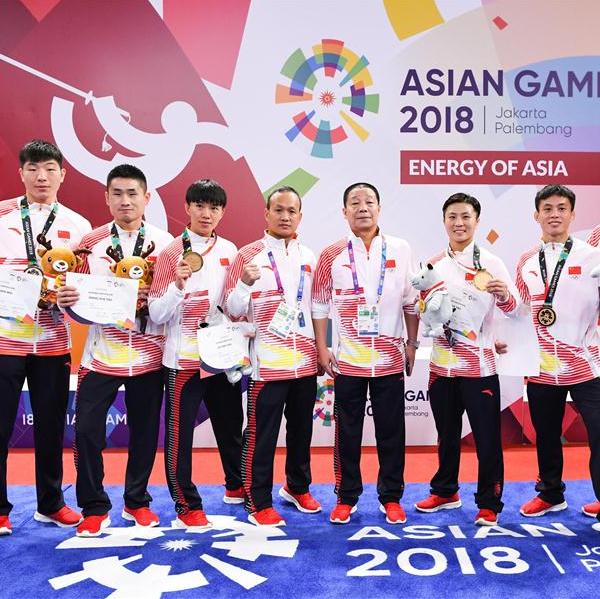 亚运会武术&mdash;&mdash;散打颁奖仪式举行