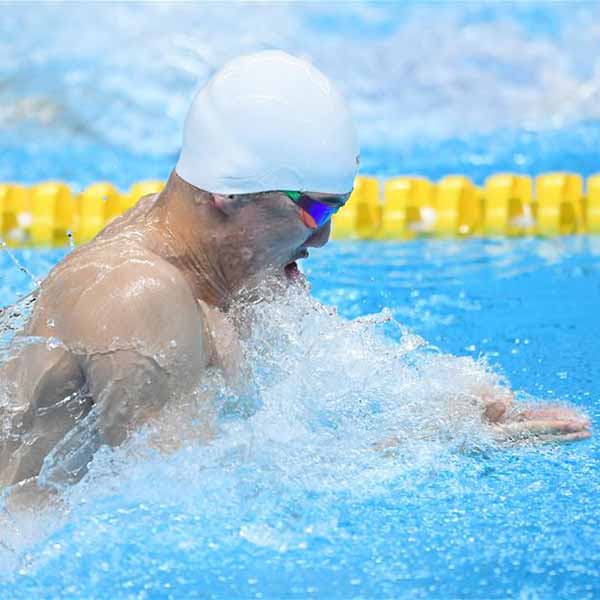 男子50米蛙泳赛况