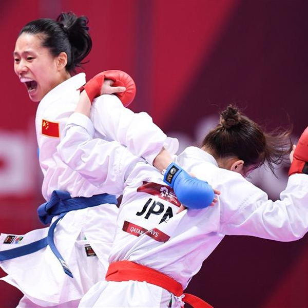 亚运会空手道&mdash;&mdash;女子68公斤以上级：高梦梦获得银牌