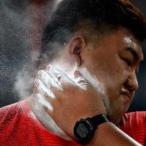 田径：铅球赛况