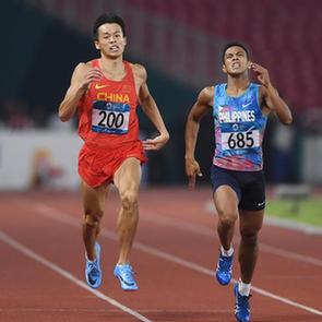 田径：男子十项全能赛况