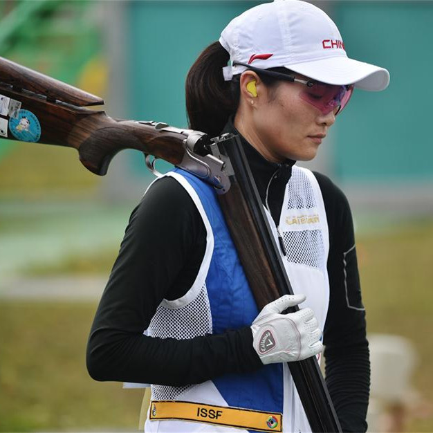 亚运会射击&mdash;&mdash;女子飞碟双向：魏萌摘银