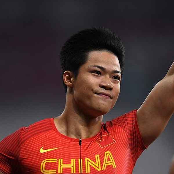 苏炳添夺得男子百米冠军