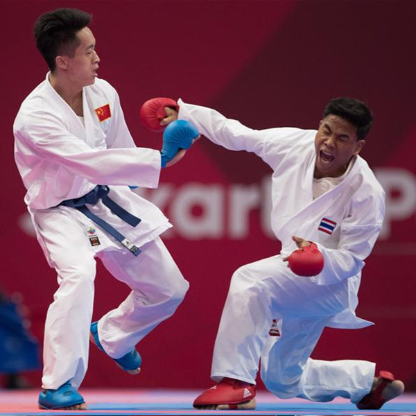 亚运会空手道&mdash;&mdash;男子75公斤以下级赛况