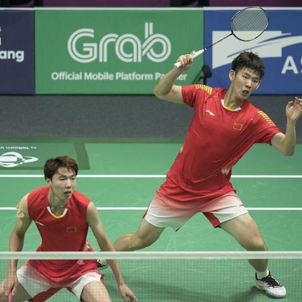 亚运会羽毛球：男双赛况