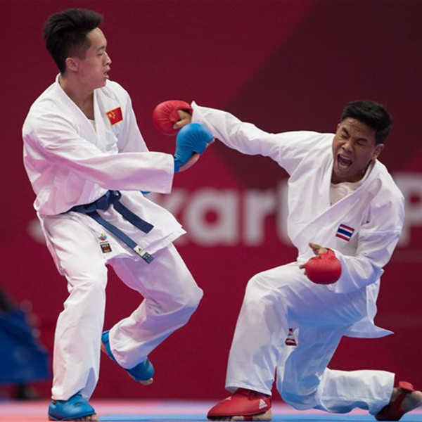 亚运会空手道：男子84公斤以下级赛况