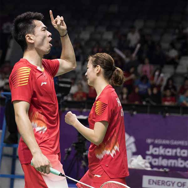 羽毛球：中国选手郑思维/黄雅琼混双夺冠