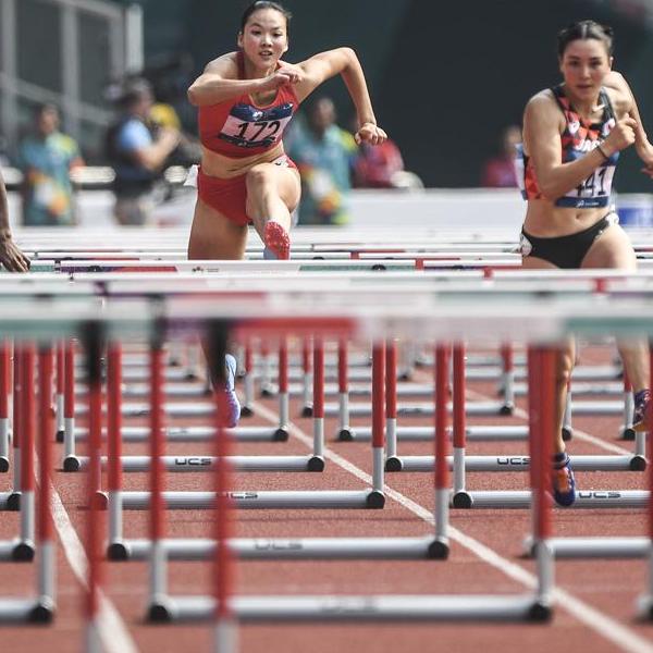 亚运会田径&mdash;&mdash;女子七项全能赛况