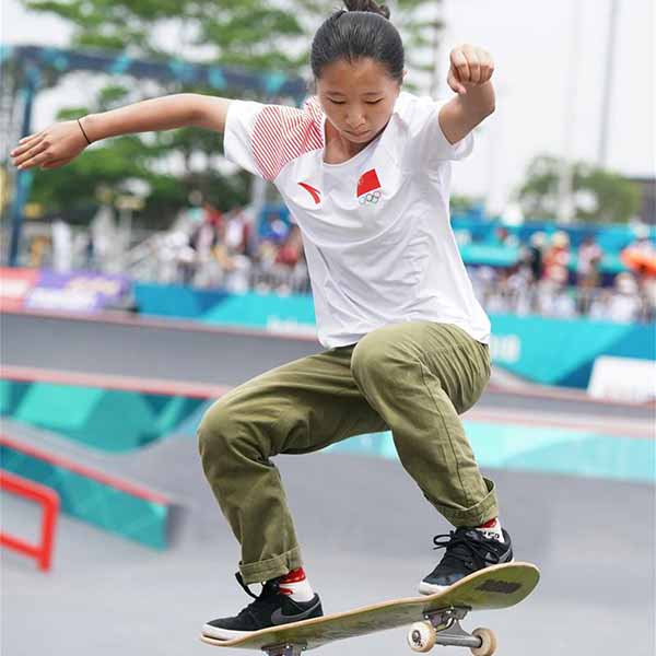 女子街式决赛赛况