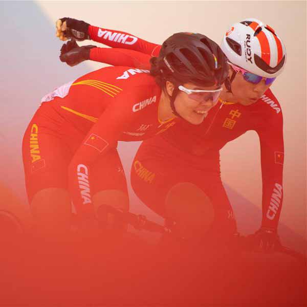 场地自行车女子麦迪逊决赛赛况