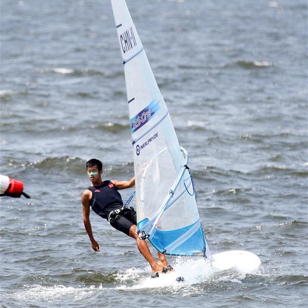 中国组合谭越/陈昊混合帆板RS One级夺冠